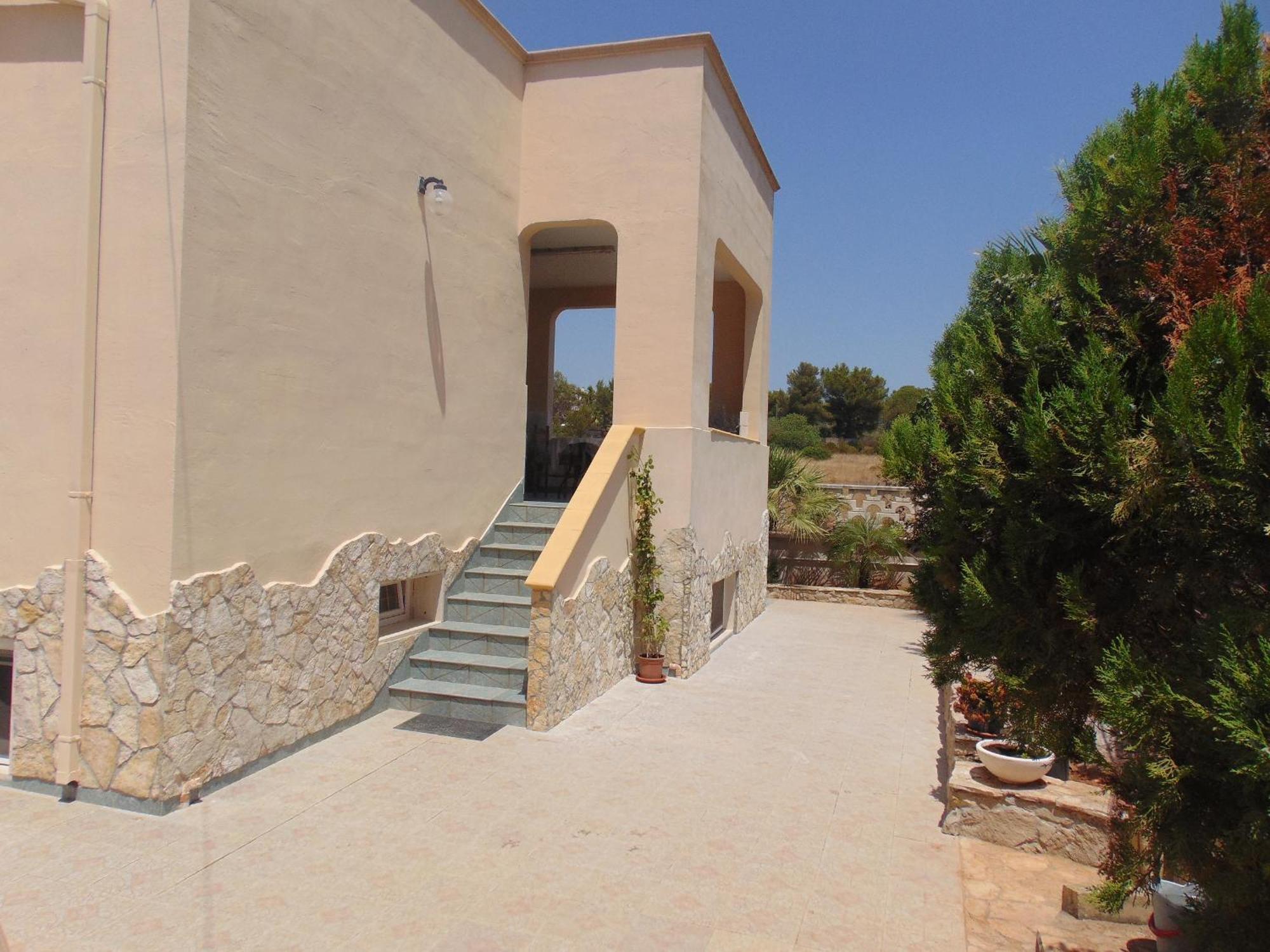 Alloggio In Villa Cristina B&B ガリポリ エクステリア 写真