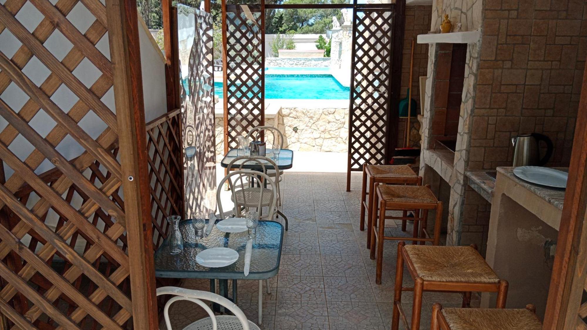 Alloggio In Villa Cristina B&B ガリポリ エクステリア 写真